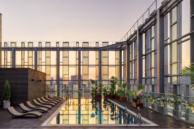[루프톱 야간 수영 PKG] [7~8월] Sunset Rooftop Pool