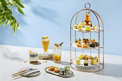 [앰배서더 서울 풀만] 더 라운지 앤 바 - GOLDEN MANGO HOUR : Mango Afternoon Tea Set