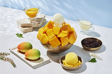 [앰배서더 서울 풀만] 더 라운지 앤 바 - GOLDEN MANGO HOUR : Jeju Apple Mango Bingsu